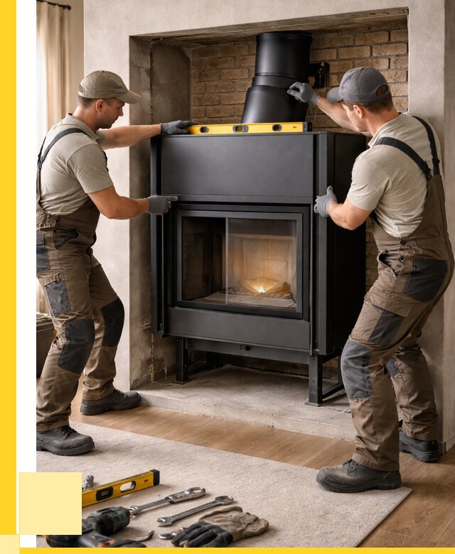 Установка каминных топок в Волгограде под ключ от 18704 р. | ЭриданВлг