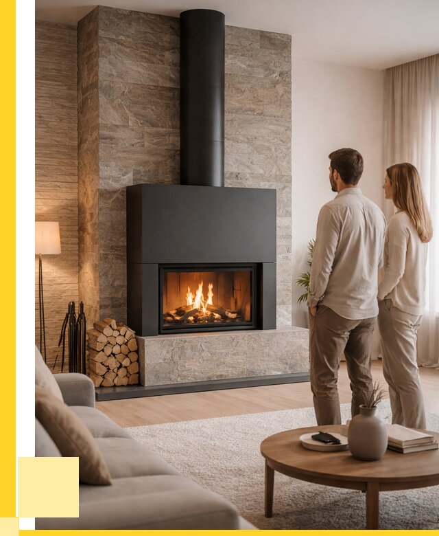 Закрытые камины под ключ в Волгограде от 124692 р., ЭриданВлг