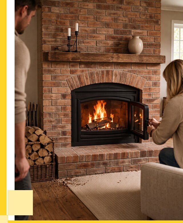 Кирпичные камины под ключ в Волгограде от 155865 р. | ЭриданВлг