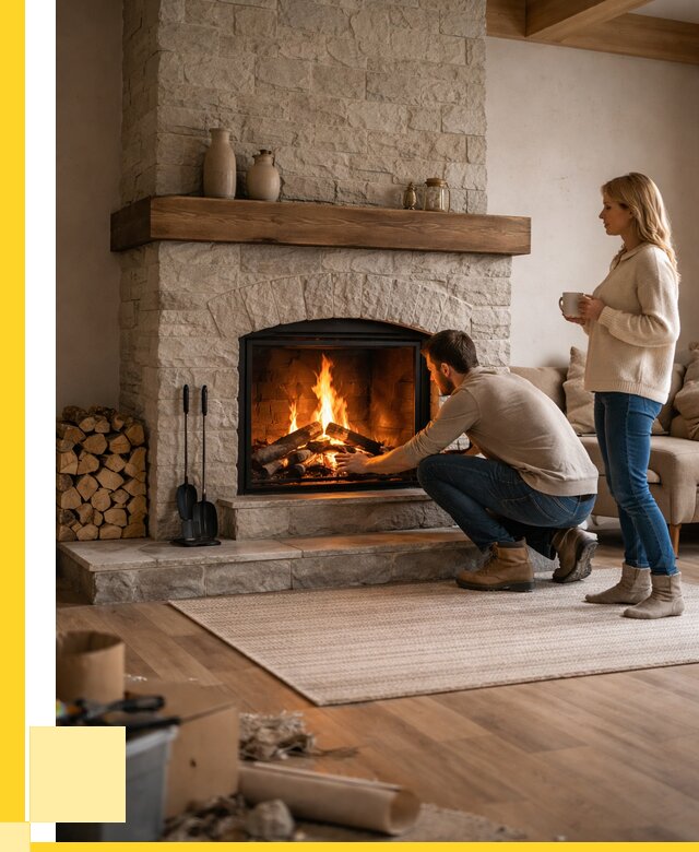 Камины для загородного дома в Волгограде от 363685 р., ЭриданВлг