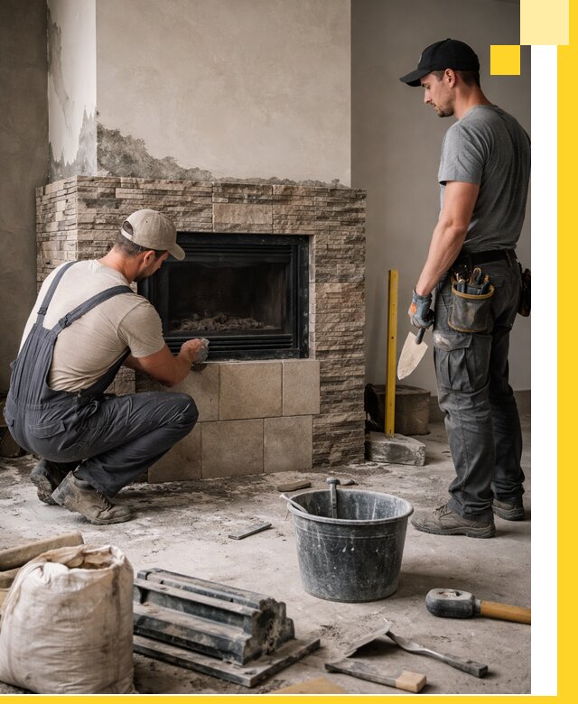 Камины под ключ в Волгограде: проект, изготовление и монтаж