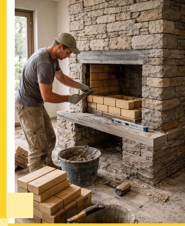 Кладка каминов и камина в Волгограде от 25978 р. ЭриданВлг