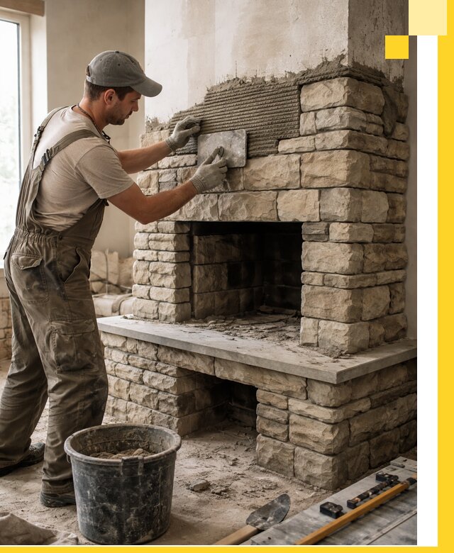 Строительство каминов под ключ в Волгограде от проектирования до монтажа