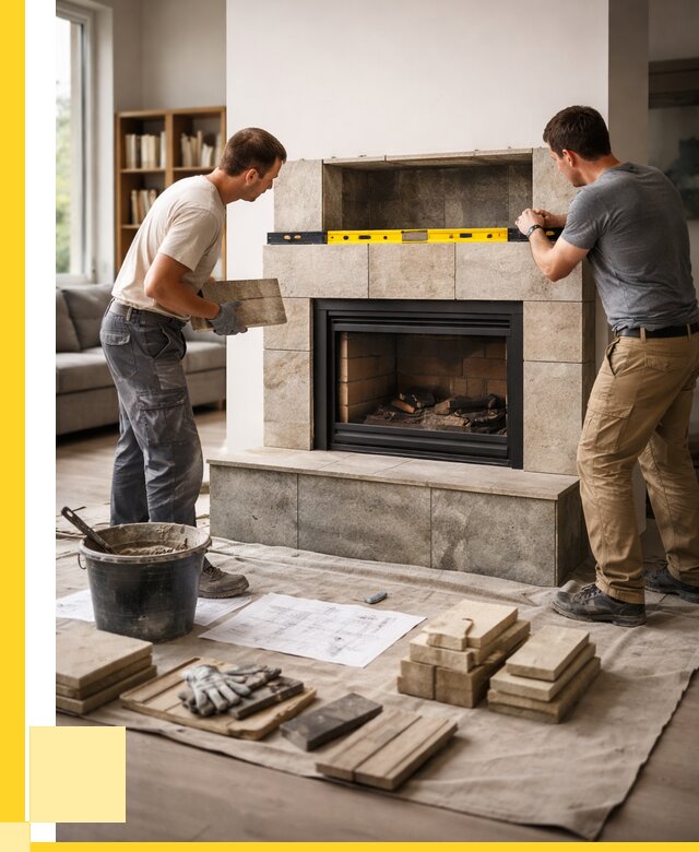 Монтаж каминов и установка в Волгограде от 46760 р. | ЭриданВлг