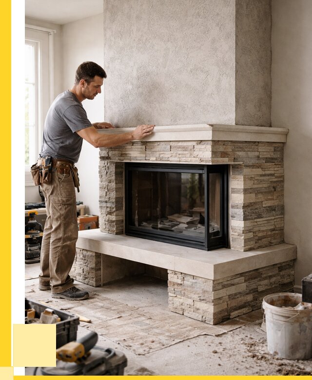 Изготовление каминов под ключ в Волгограде от 155865 р. | ЭриданВлг