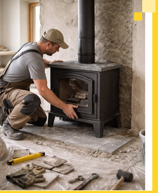 Профессиональный монтаж печей и каминов в Волгограде под ключ