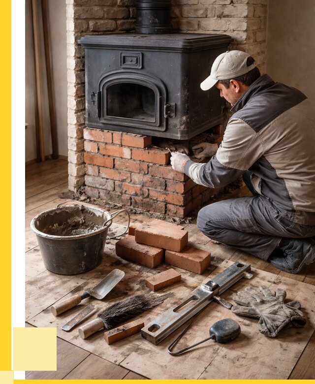 Ремонт печей в Волгограде от 12469 р., услуги печника ЭриданВлг