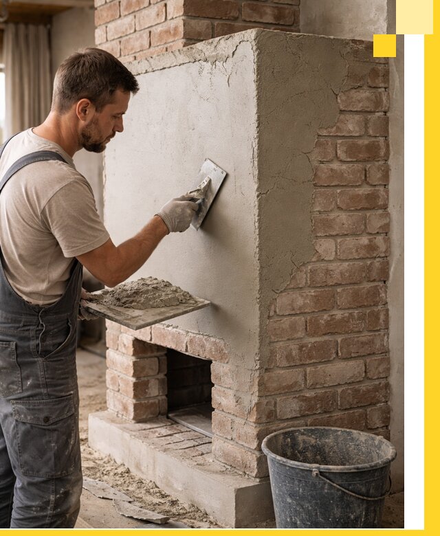 Отделка печей и облицовка каминов в Волгограде под ключ