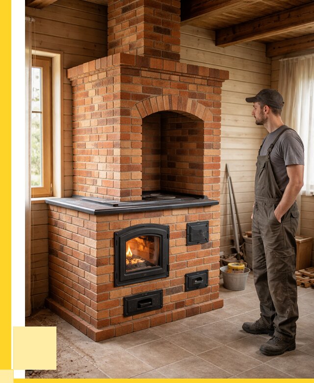 Кирпичные печи в Волгограде: купить от 155865 р. | ЭриданВлг