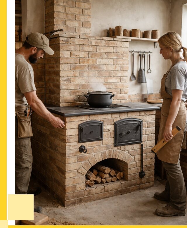 Варочно отопительные печи в Волгограде от 93519 р. | ЭриданВлг