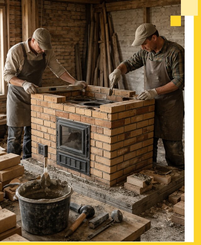 Изготовление и установка варочных печей под ключ в Волгограде