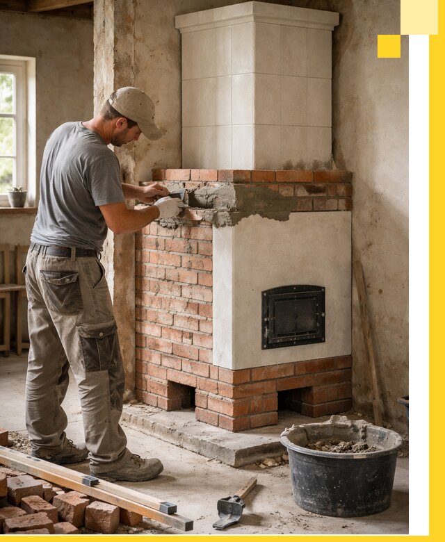 Изготовление и установка печей-голландок под ключ в Волгограде