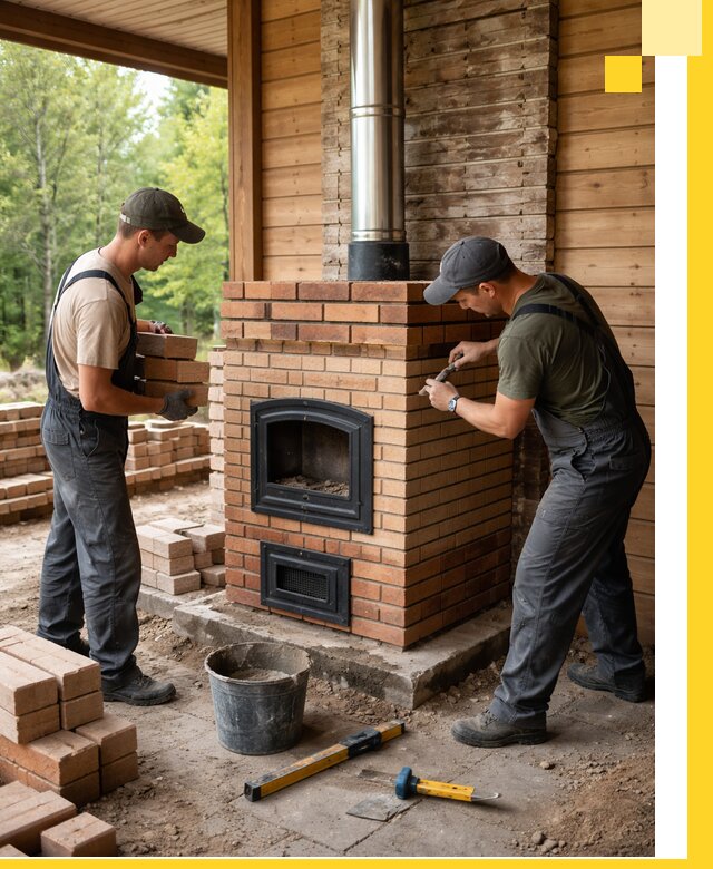 Производство и установка дачных печей под ключ в Волгограде