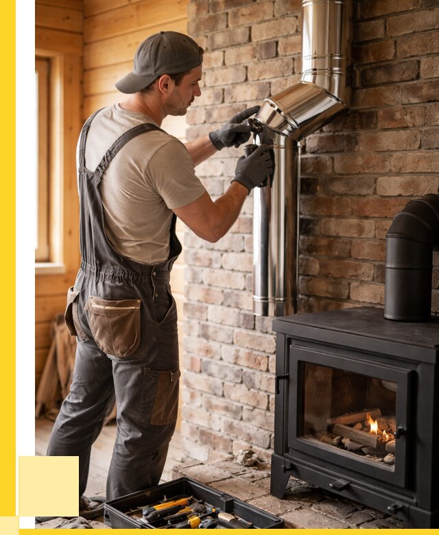 Монтаж дымоходов для печей в Волгограде от 7793 р. | ЭриданВлг