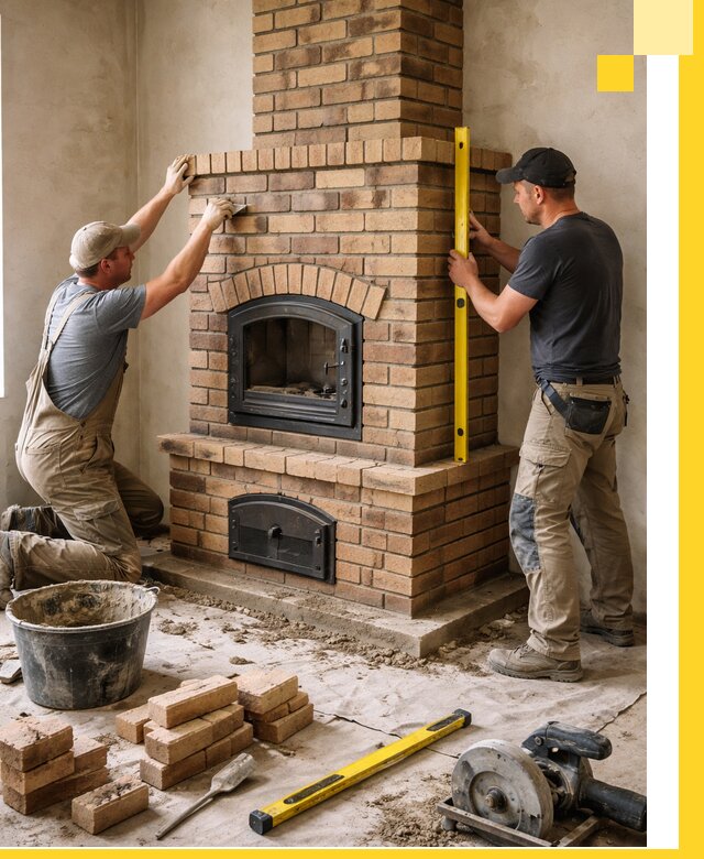 Продажа и установка печей и каминов для дома под ключ в Волгограде