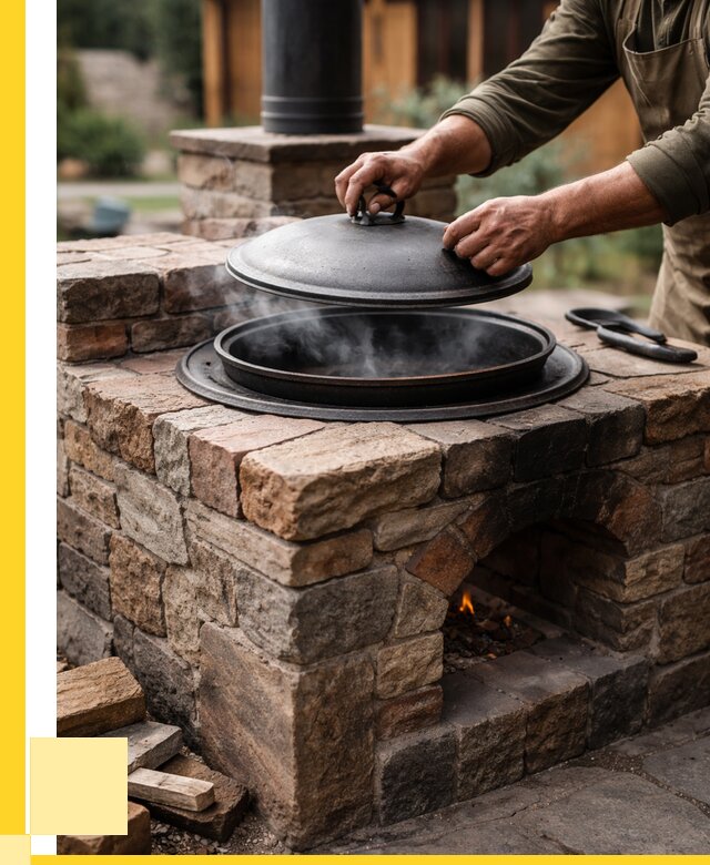 Печи для казана в Волгограде по цене от 18704 р. | ЭриданВлг