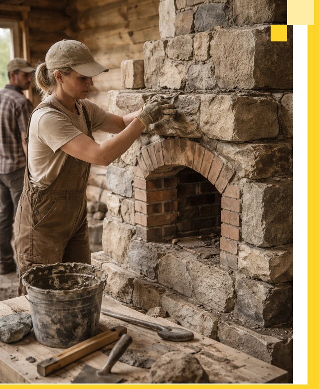 Каменные печи на заказ и монтаж в Волгограде, долговечные решения