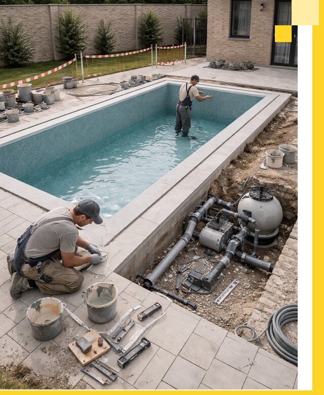 Строительство бассейнов под ключ в Волгограде: проекты и монтаж