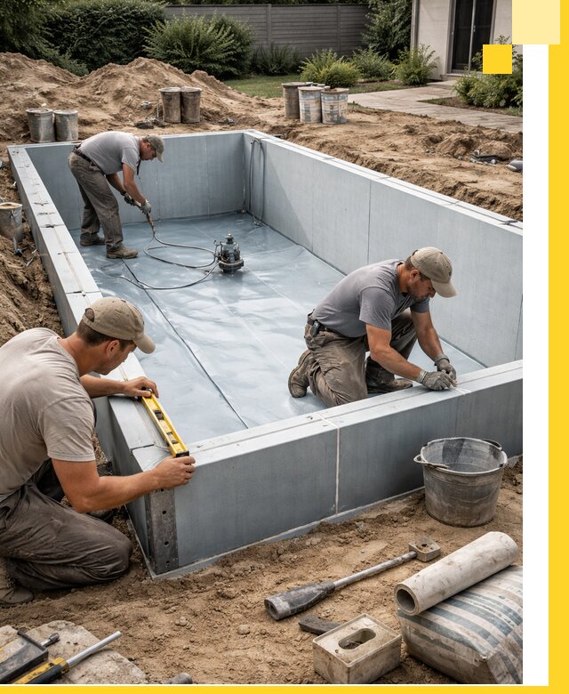 Профессиональный монтаж бассейнов под ключ в Волгограде с гарантией