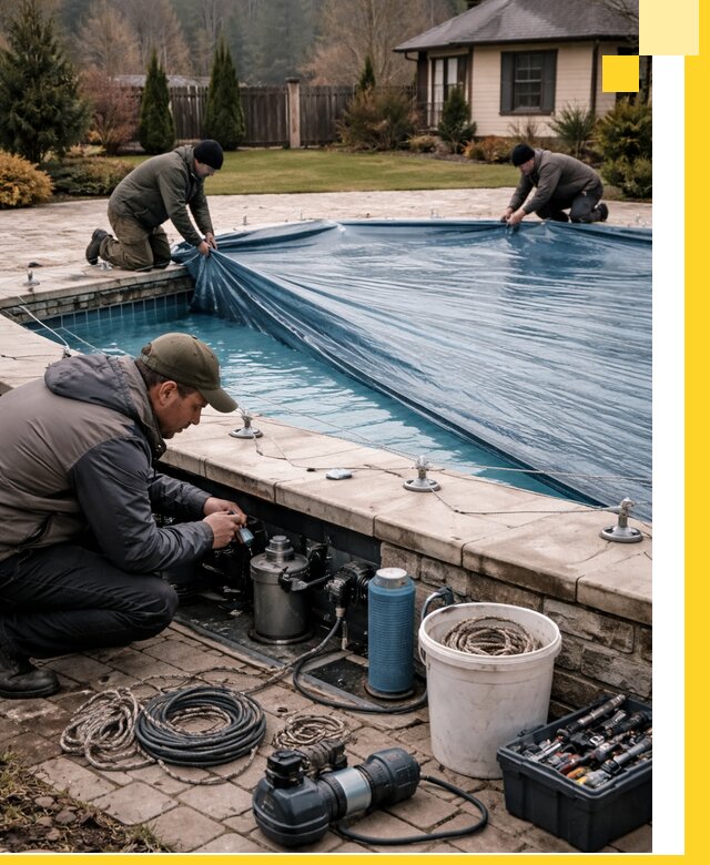 Консервация бассейнов в Волгограде: подготовка к длительному хранению