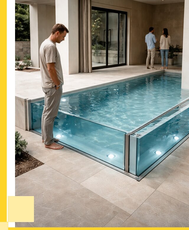 Стеклянные бассейны в Волгограде от 1246920 р. | ЭриданВлг — мозаика