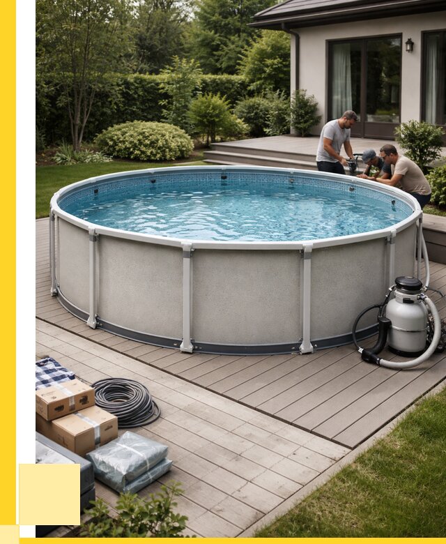 Купить каркасные бассейны в Волгограде от 46760 р. | ЭриданВлг