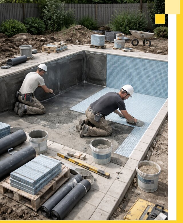 Проектирование и строительство стационарных бассейнов в Волгограде