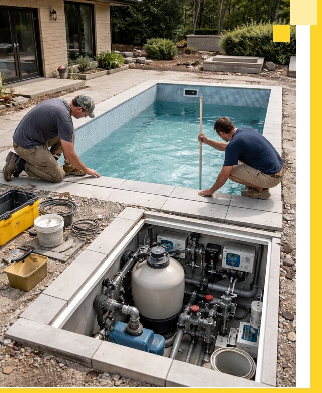 Строительство качественных домашних бассейнов под ключ в Волгограде