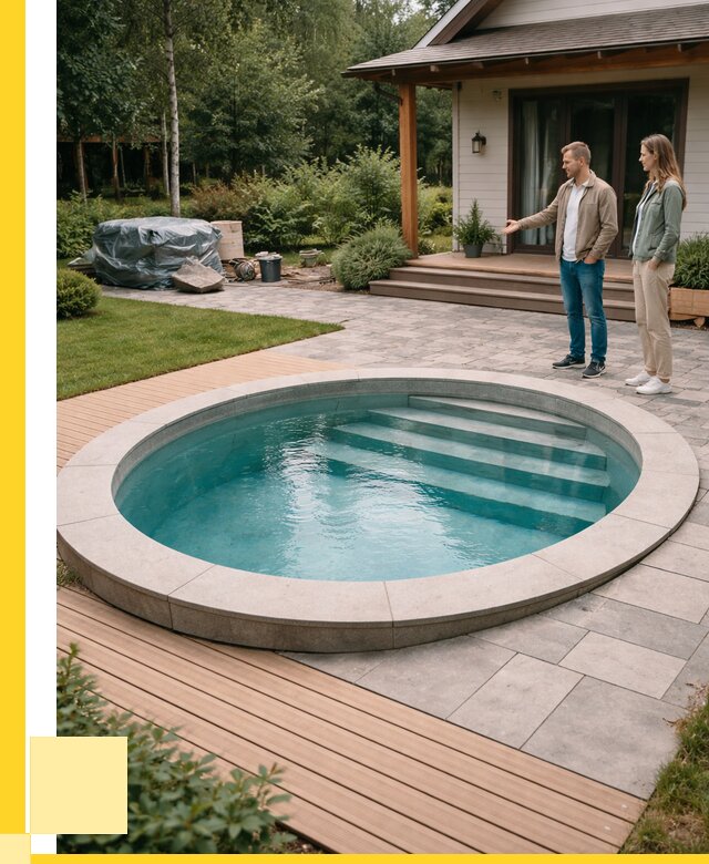 Бассейн на даче под ключ в Волгограде от 207820 р., ЭриданВлг