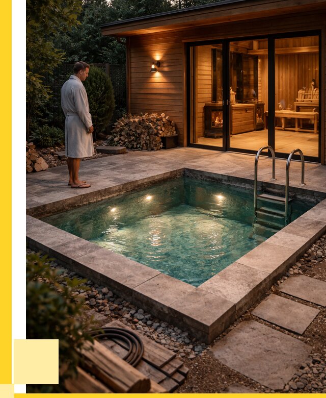 Бани с бассейном под ключ в Волгограде от 98715 р. | ЭриданВлг