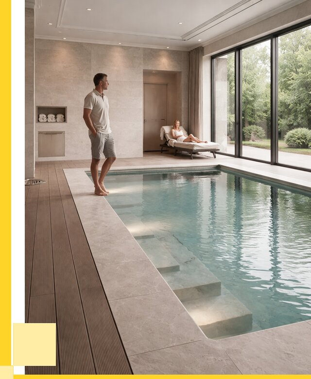 Бассейны в коттедже под ключ в Волгограде от 1246920 р. | ЭриданВлг