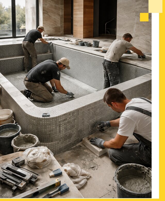 Строительство и установка СПА бассейнов под ключ в Волгограде