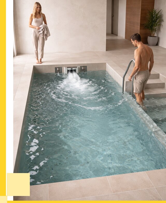 Бассейн с противотоком в Волгограде от 259775 р. | ЭриданВлг