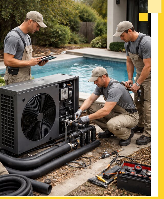 Проектирование и установка тепловых насосов для бассейнов в Волгограде