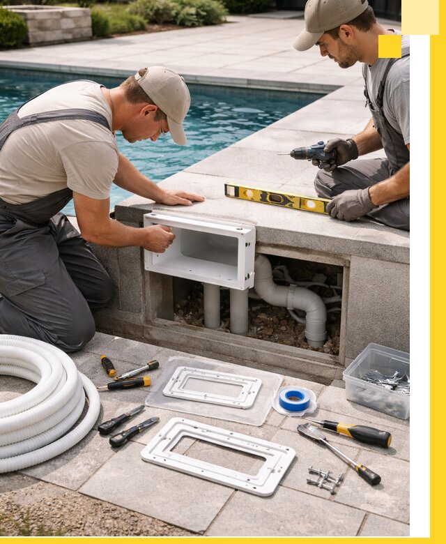 Поставка и установка скиммеров для бассейнов в Волгограде