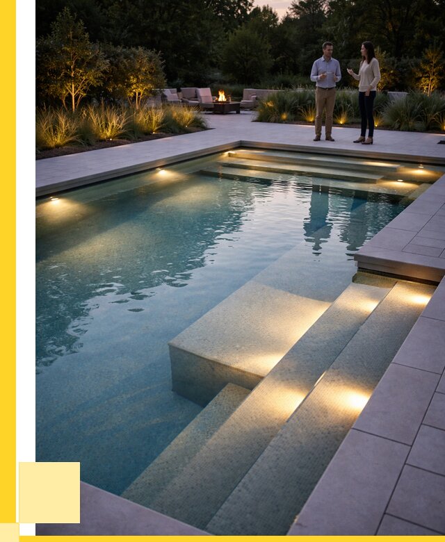 Освещение бассейнов в Волгограде под ключ от 25978 р. | ЭриданВлг