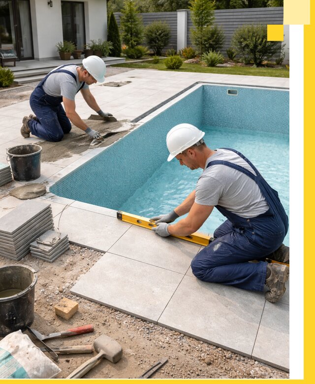 Строительство и монтаж плавательных бассейнов под ключ в Волгограде