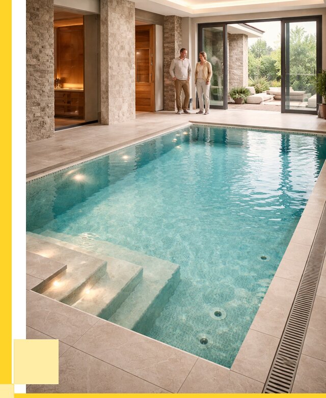 Бассейн во дворе в Волгограде: проект, отделка от 1246920 р. | ЭриданВлг