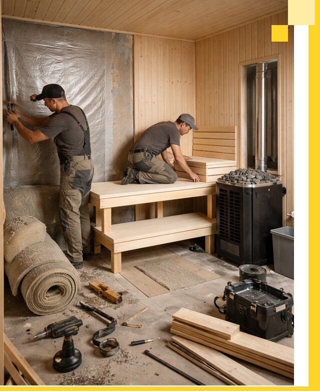 Проекты саун под ключ в Волгограде дизайн и строительство