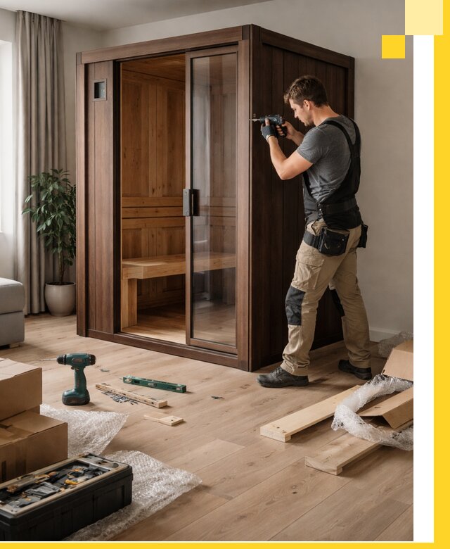 Установка и производство мини саун под ключ в Волгограде