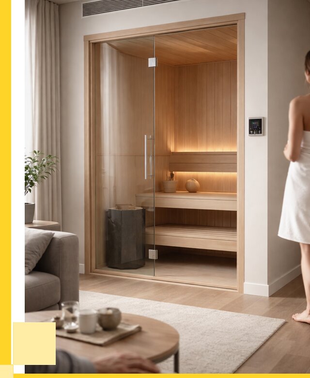 Сауна в квартире под ключ в Волгограде от 124692 р. ЭриданВлг