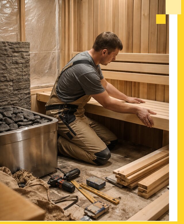 Сауны для дома под ключ с проектированием и монтажом в Волгограде