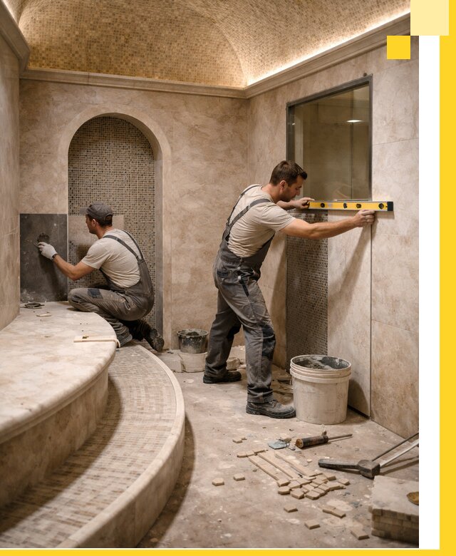 Проектирование и строительство саун с хамамом под ключ в Волгограде