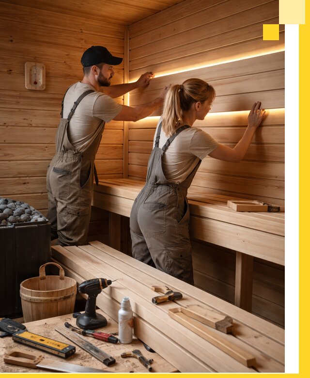 Дизайн саун и бань под ключ с индивидуальным проектом в Волгограде