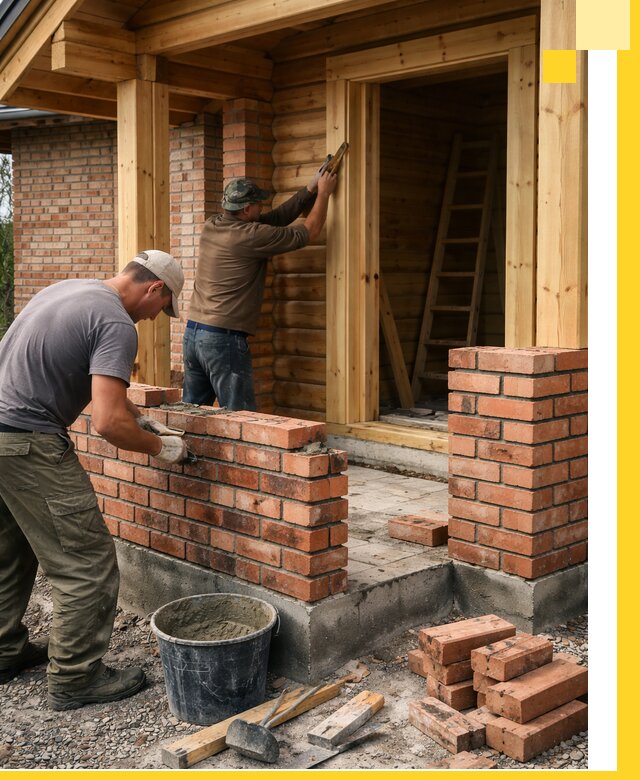 Строительство кирпичных бань под ключ в Волгограде с гарантией качества