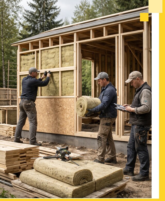 Проектирование и строительство каркасных бань в Волгограде под ключ