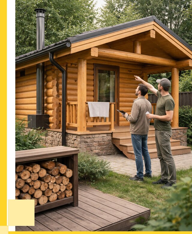 Бани для дачи под ключ в Волгограде от 259775 р. | ЭриданВлг