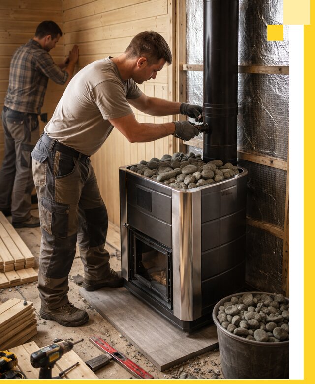 Проектирование и строительство парилок для бани в Волгограде под ключ