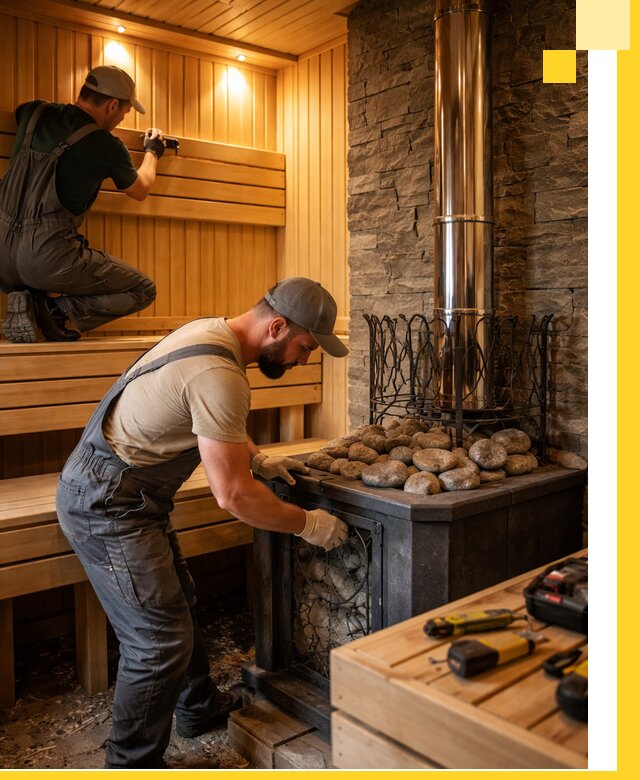 Комплексный дизайн бань, саун и зон отдыха в Волгограде