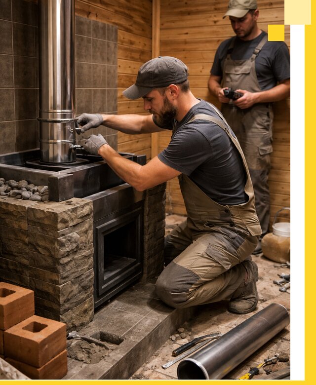 Изготовление и установка банных печей под ключ в Волгограде